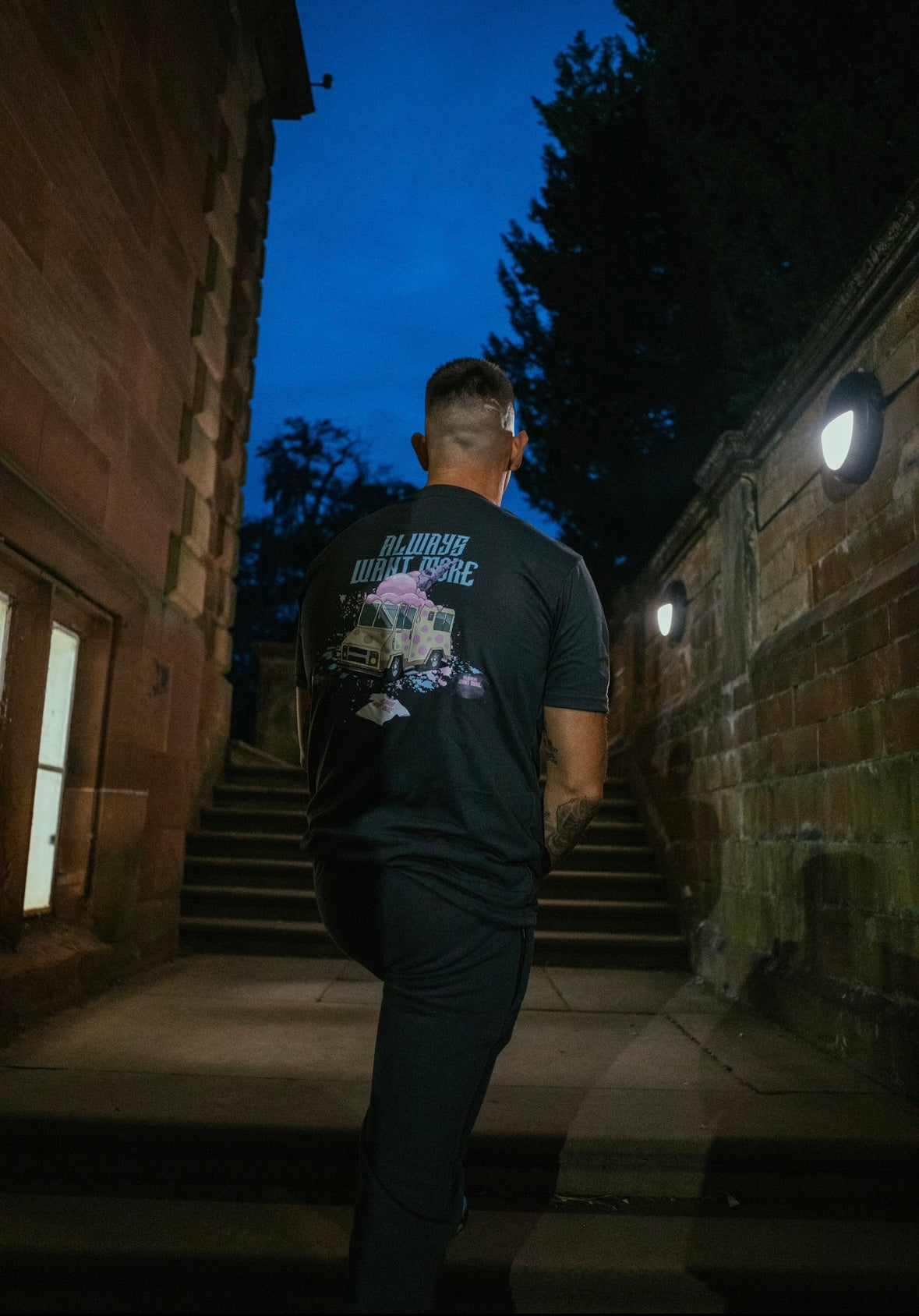 AWM Ice Cream Twinset (Black)