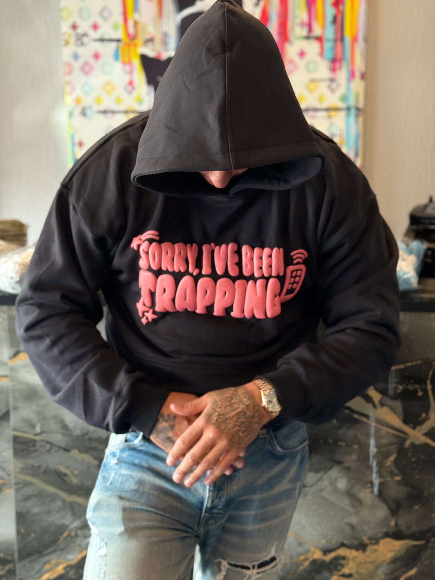 Been Trapping Hoodie (Black)
