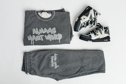 AWM Grey Chenile Tracksuit