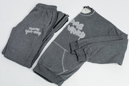 AWM Grey Chenile Tracksuit