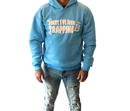Been Trapping Hoodie (Sky Blue)