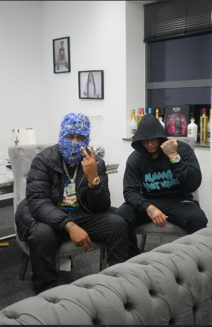 AWM Chenille Drip Tracksuit (Black)