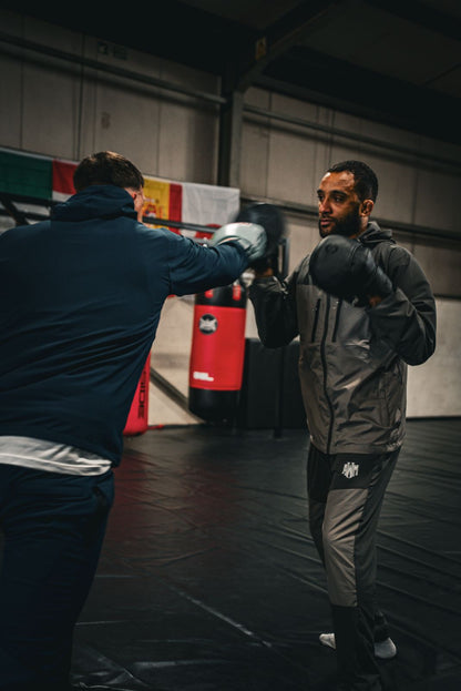 AWM Active  Panel Tracksuit (Grey)