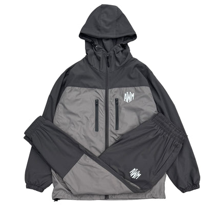 AWM Active  Panel Tracksuit (Grey)