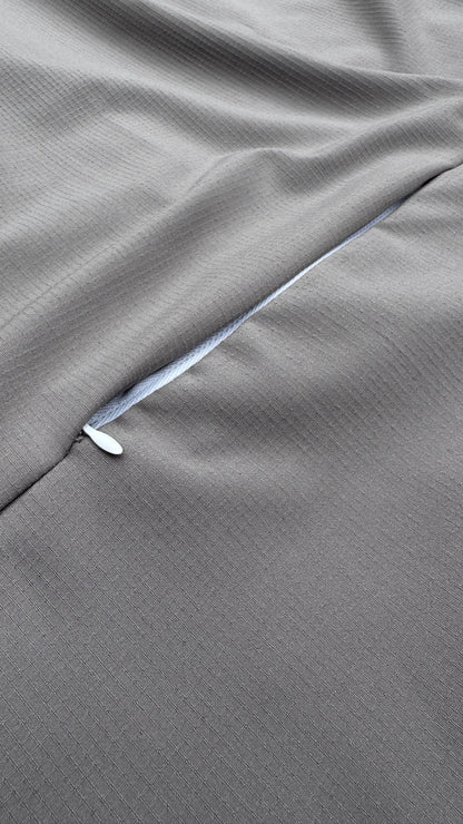 AWM Active Tracksuit (Grey & Illuminous Yellow)