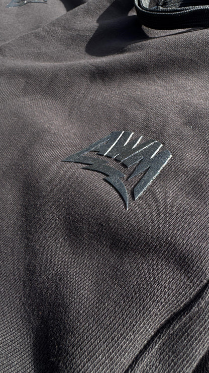 Always Want More Premium Zip Tracksuit (Black)