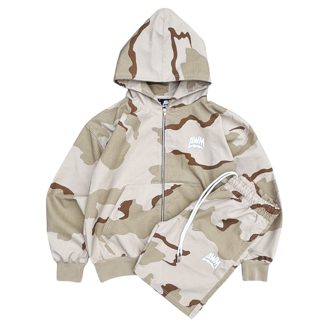 Always Want More Ripstop Short Set (Safari Camo)