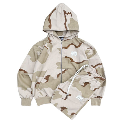 Always Want More Ripstop Short Set (Safari Camo)