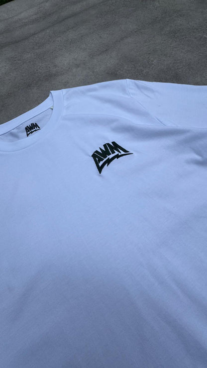 AWM Embroidered Tshirt (White)