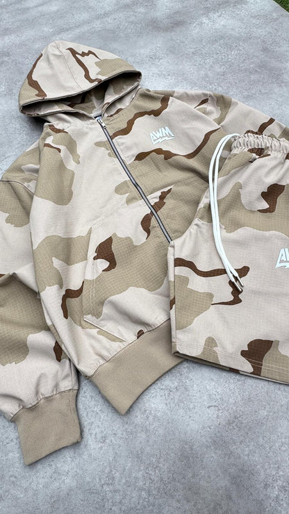 Always Want More Ripstop Short Set (Safari Camo)