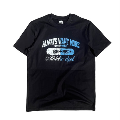 AWM Stensil Royal Logo Tee (Black)