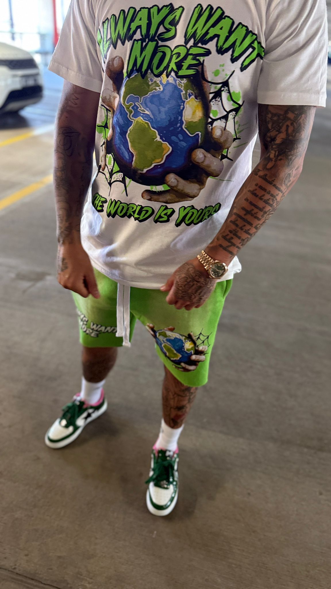 AWM  The world is yours SET (Green)